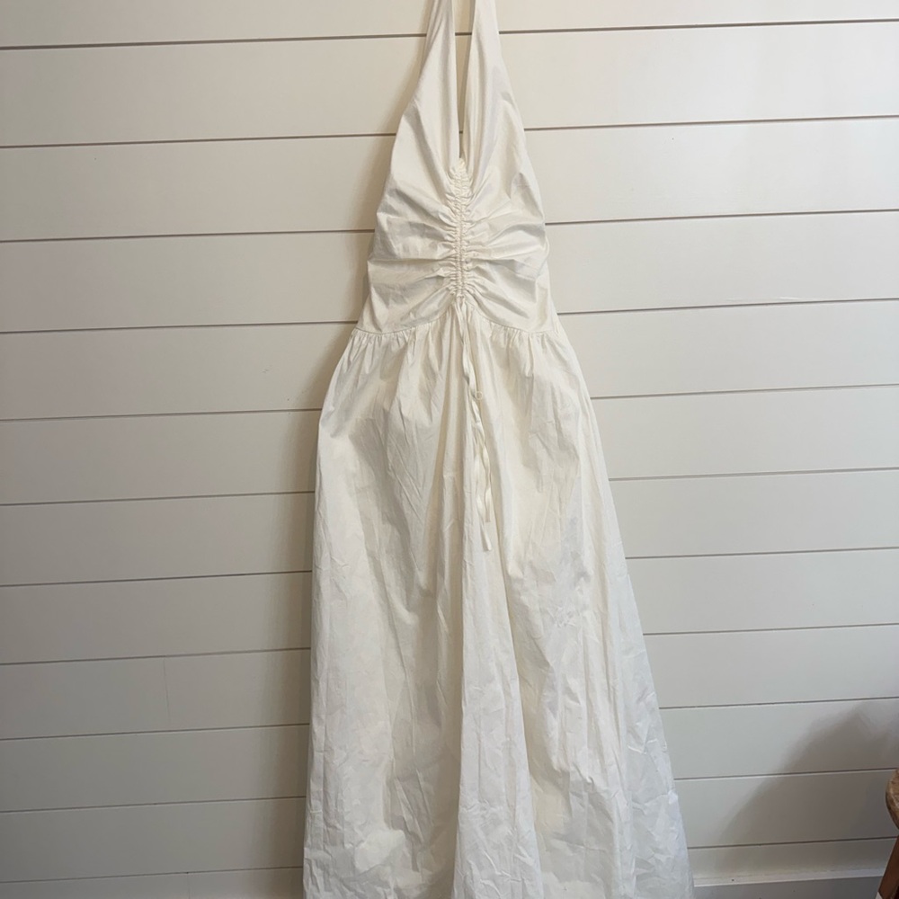 Peppermayo White Backless Halter Maxi Dress - Picture 2 of 7